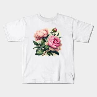 Peony Kids T-Shirt